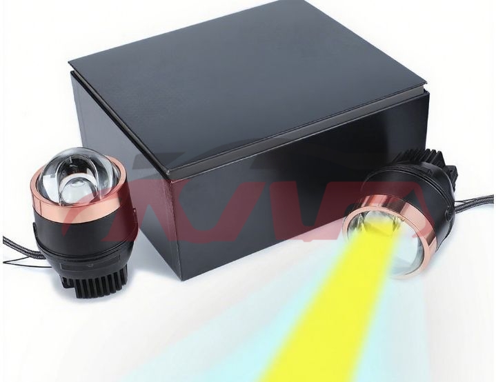 For Lens3551&nbsp;projector Lens&nbsp;fog Lamp With 3000k 4500k 6000k Led Light Projector Yellow Fog Lamp For Car Compatible With Multiple Models, Lens  Automotive Accessories, Lens Car Parts-Fog Lamp with 3000K 4500K 6000K LED Light Projector Yellow Fog Lamp for Car Compatible with Multiple Models