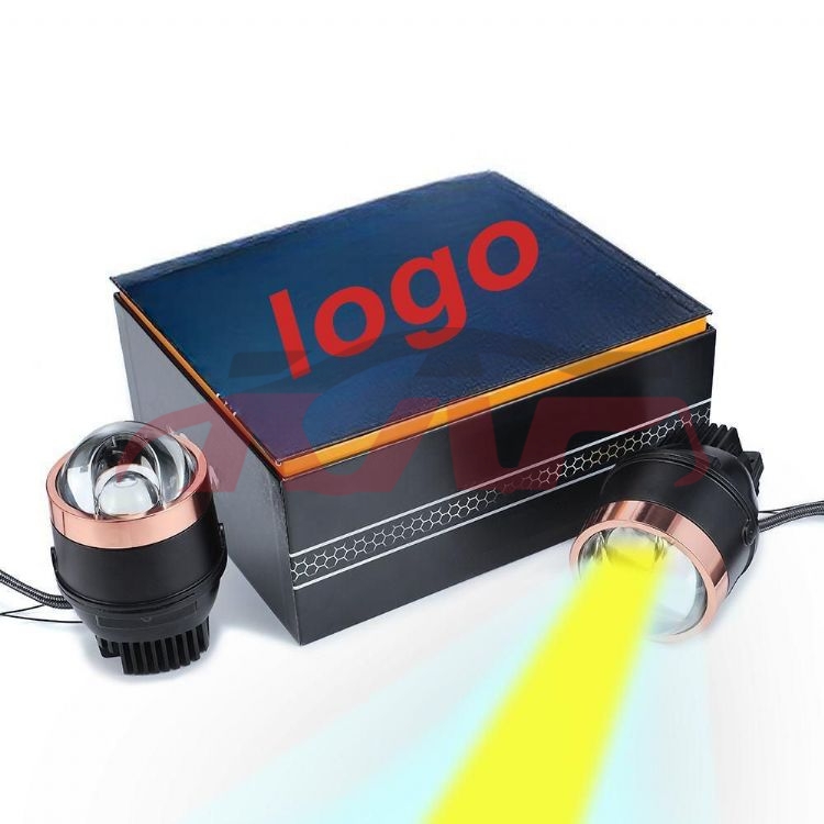 For Lens3551&nbsp;projector Lens&nbsp;plus Fog Lamp With 3000k 4500k 6000k Led Light Projector Yellow Fog Lamp For Car Compatible With Multiple Models, Lens  Automotive Accessories, Lens Car Spare Parts-Plus Fog Lamp with 3000K 4500K 6000K LED Light Projector Yellow Fog Lamp for Car Compatible with Multiple Models