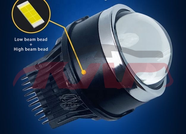 For Lens3551&nbsp;projector Lens&nbsp;3000k 110w Switchable Light Color Bi Led Projector Lens For Car Fog Lamp Flat, Lens Cheap Auto Parts, Lens  Car Body Parts-3000k 110w Switchable Light Color Bi LED Projector Lens for Car Fog Lamp Flat