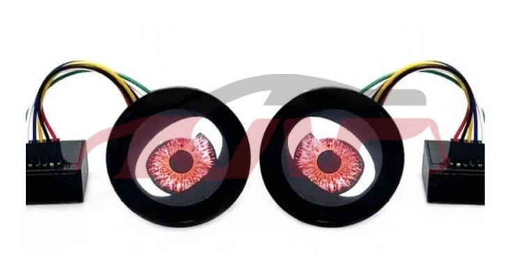 For Lens3551&nbsp;projector Lens&nbsp;3 Inch 12v Car Headlight Blink Devil Eyes Car Light Accessories, Lens  Automotive Accessories, Lens Auto Accessorie-3 Inch 12V Car Headlight Blink Devil Eyes Car Light Accessories