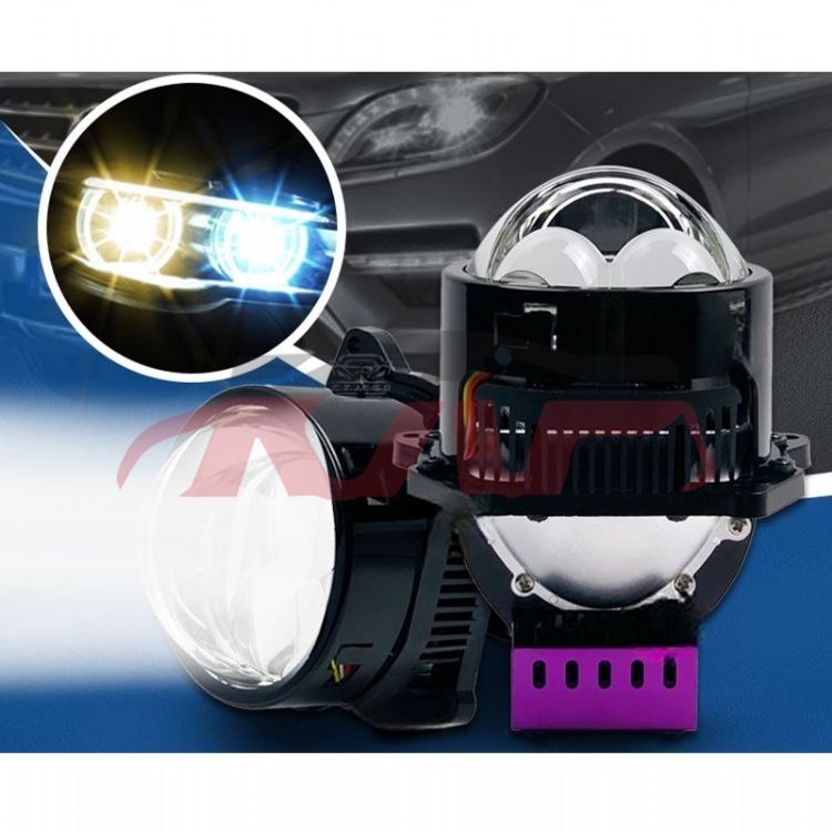 For Lens3551&nbsp;projector Lens&nbsp;3 Inch 140w Prism Bi Led Projector Lens 5800k Dual Laser Car Headlight Projector Lens Led Car Lighting System, Lens Parts, Lens Auto Lamp-3 Inch 140W Prism Bi Led Projector Lens 5800K Dual Laser Car Headlight Projector Lens LED Car Lighting System