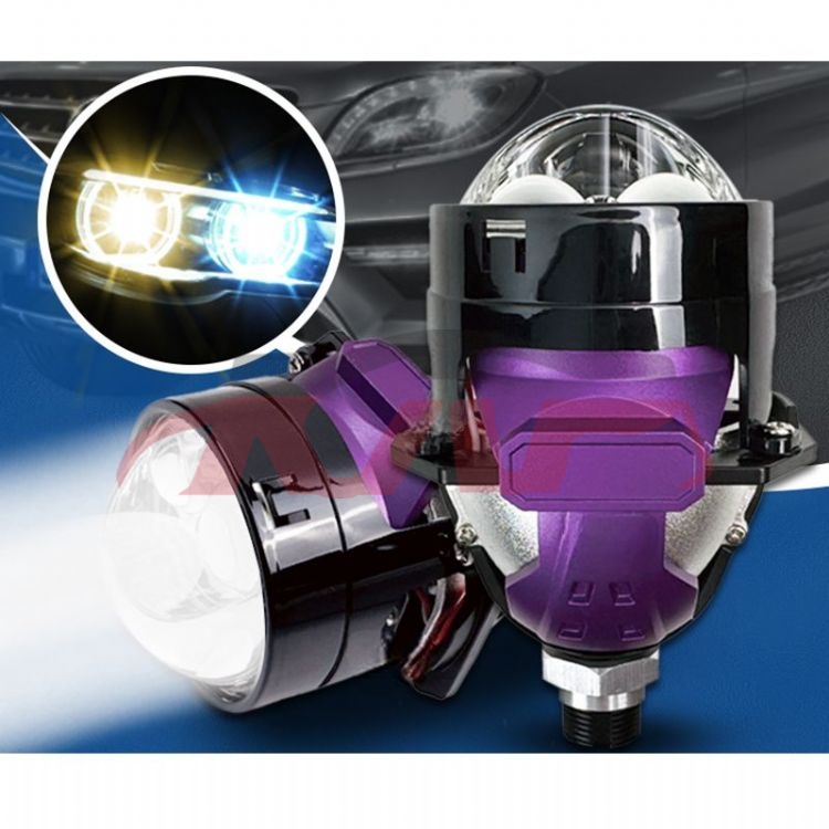 For Lens3551&nbsp;projector Lens&nbsp;2.5-inch Bi Led Projector Lens Headlight 48w High/low Beam Car Led Bulbs H7 9005 9006 Mini Projector Lens For Cars, Lens Auto Parts Catalog, Lens  Automotive Accessories-2.5-Inch Bi LED Projector Lens Headlight 48W High/Low Beam Car LED Bulbs H7 9005 9006 Mini Projector Lens for Cars