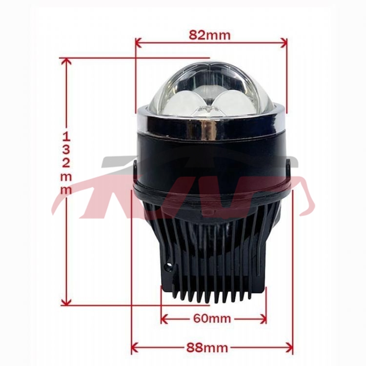 For Lens3551&nbsp;projector Lens&nbsp;dual Color Led Fog Lamp 3000k - 5800k Bi Led Projector Lens Universal Car Accessory With 12v Auto Lighting System, Lens Accessories, Lens Car Parts-Dual Color LED Fog Lamp 3000k - 5800k Bi LED Projector Lens Universal Car Accessory with 12V Auto Lighting System