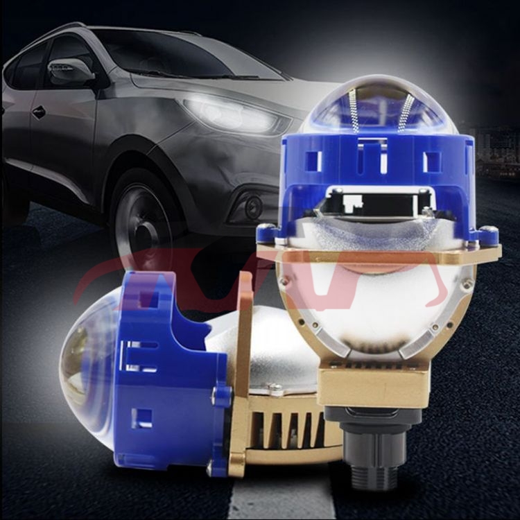 For Lens3551&nbsp;projector Lens&nbsp;led Dual Light Lens Super Bright Spotlight Bi Led Projector Lights For Car Headlight H4 H7 Universal, Lens Car Parts Store, Lens  Car Body Parts-LED Dual Light Lens Super Bright Spotlight Bi Led Projector Lights for Car Headlight H4 H7 Universal