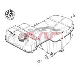 For Tesla 3585cybertruck 2024-2028&nbsp;heat Pump Kettle&nbsp;198064300a, Cybertruck Car Accessorie, Tesla   Automotive Parts-198064300A