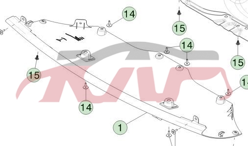 For Tesla 3585cybertruck 2024-2028&nbsp;front Bumper Protector Assembly&nbsp;181525700b, Tesla  Auto Part, Cybertruck Auto Accessorie-181525700B