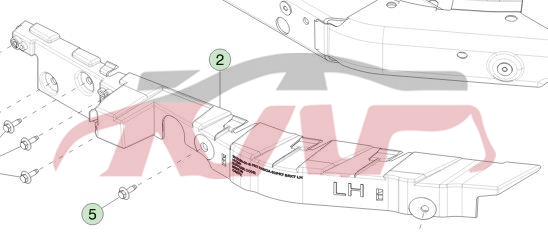 For Tesla 3585cybertruck 2024-2028&nbsp;front Bumper Support&nbsp;l:181526700b   R:181526900b, Tesla   Car Body Parts, Cybertruck Automotive Parts-L:181526700B   R:181526900B