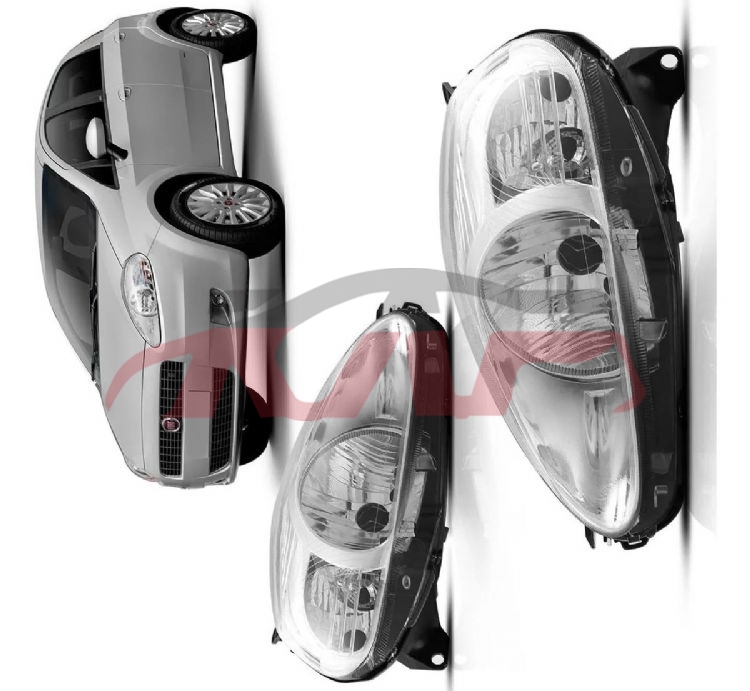 For Fiat 27442007-2012&nbsp;head Lamp&nbsp;, Fiat  Auto Headlight, Punto Automotive Accessories-