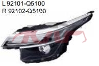 For Kia 29482020-2022 Kx3&nbsp;head Lamp&nbsp;l 92101-q5100    R 92102-q5100, Kia  Car Lamps, Kx3 Automotive Accessories-L 92101-Q5100    R 92102-Q5100