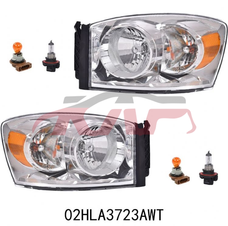 For Dodge 12072006-2008 1500&nbsp;head Lamp&nbsp;02hla3723awt Ch2502180 Ch2503180, Dodge  Car Headlight, Ram Advance Auto Parts-02HLA3723AWT CH2502180 CH2503180