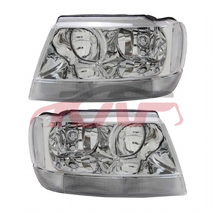 For Jeep 2041911999-2004&nbsp;head Lamp&nbsp;, Jeep   Headlight Headlamp, Grand Cherokee Auto Parts Price-