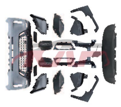 For Land Rover 1224discovery Sport   2020-2024&nbsp;front Bumper Assembly, Low Type&nbsp;, Land Rover  Front Bumper Cover Fascia, Discovery Sport Advance Auto Parts-