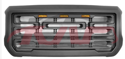 For Gmc21952014-2015 Sierra&nbsp;grille&nbsp;哑黑, Sierra List Of Car Parts, Gmc Grille Guard-哑黑