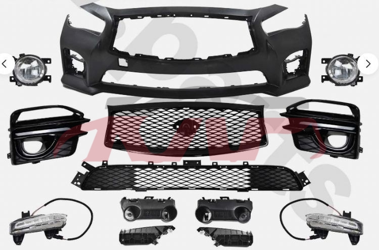 For Infiniti 8672014-2017 Q50&nbsp;auto Refitted Parts, Black&nbsp;62022-4hb0h, Q50 Auto Parts Catalog, Infiniti   Auto Modified Part-62022-4HB0H