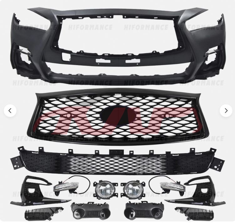 For Infiniti 21302018-2023 Q50&nbsp;auto Refitted Parts, Black&nbsp;62022-6hj1h, Infiniti  Auto Refit Kits, Q50 Auto Parts Manufacturer-62022-6HJ1H