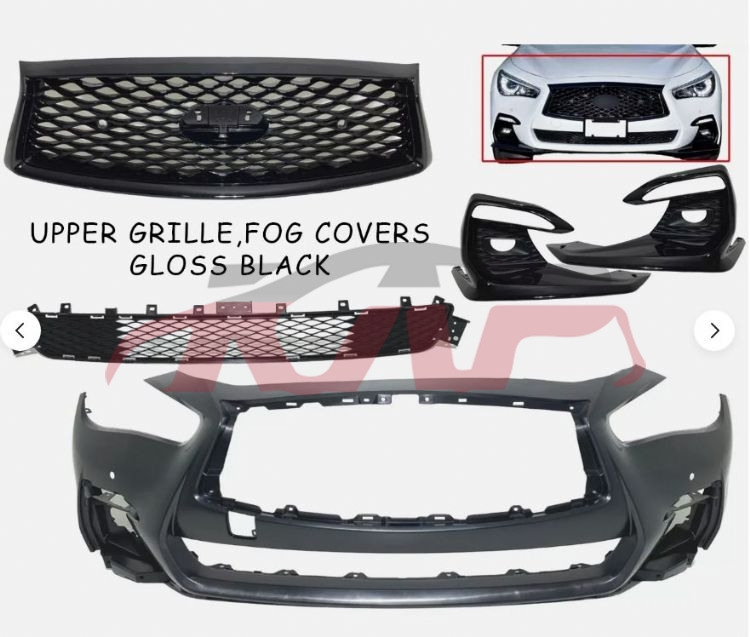 For Infiniti 21302018-2023 Q50&nbsp;auto Refitted Parts, Black&nbsp;62022-6hj1h, Infiniti   , Q50 Auto Part-62022-6HJ1H