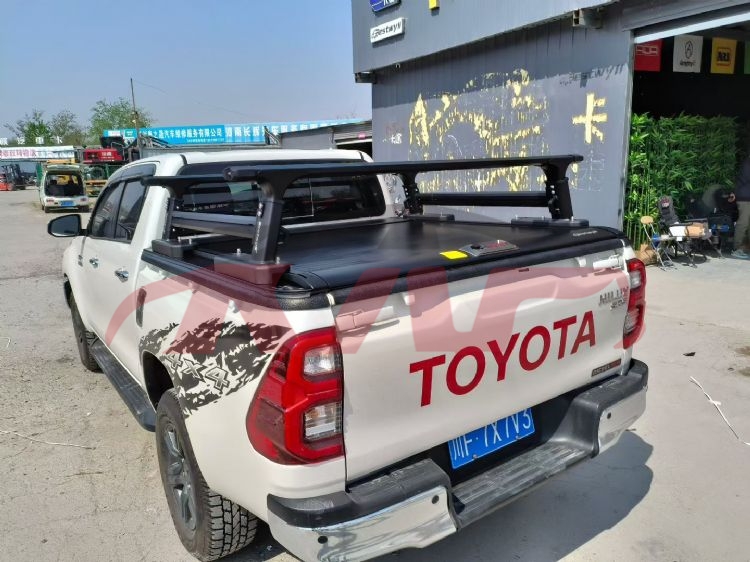 For Toyota 20382021 Hilux Rocco&nbsp;cover Plate&nbsp;, Hilux Basic Car Parts, Toyota  Auto Trunk Bright Bar-