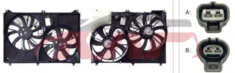 For Toyota 2452015-2017 Highlander&nbsp;electronic Fan Assemby&nbsp;s:16711-0p300  M:16363-0v050 16363-0v060  B:16361-0v050  16361-0p350, Highlander Auto Parts, Toyota  Electronic Fan Car-S:16711-0P300  M:16363-0V050 16363-0V060  B:16361-0V050  16361-0P350