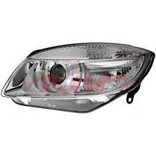 For Skoda 23962007-2010 Fabia&nbsp;head Lamp, Low Type&nbsp;l:5j1941017a  R:5j1941018a, Skoda  Auto Headlight, Fabia Car Parts Catalog-L:5J1941017A  R:5J1941018A